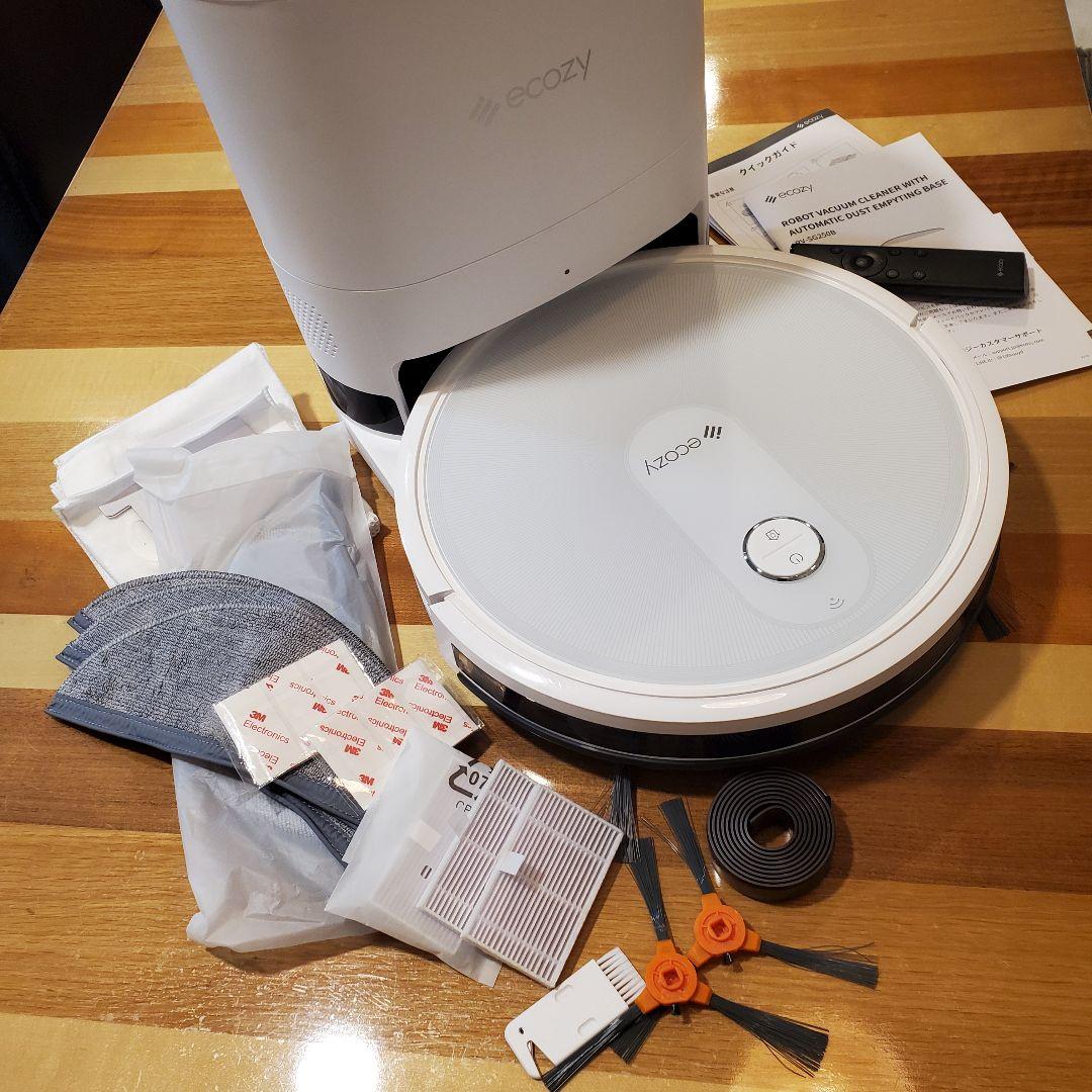 ロボット掃除機　エコジー　RV-SG250B　水拭き　新品付属品あり