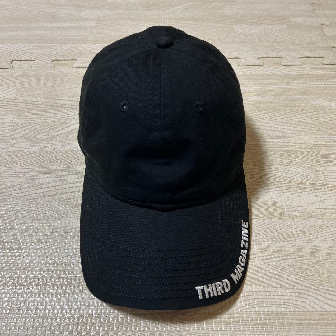 new era third magazine 別注キャップ　ブラック