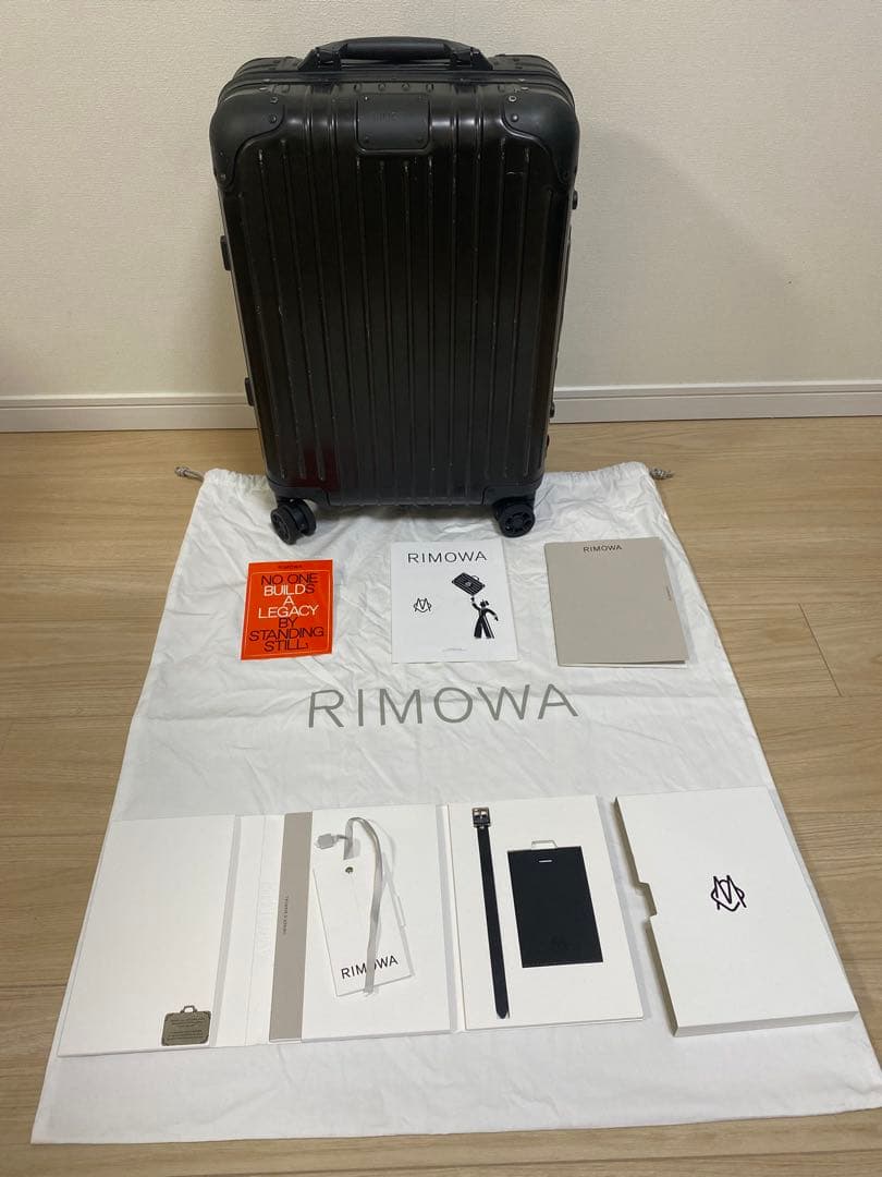 【a】RIMOWA リモア オリジナルキャビンS 31L ブラック