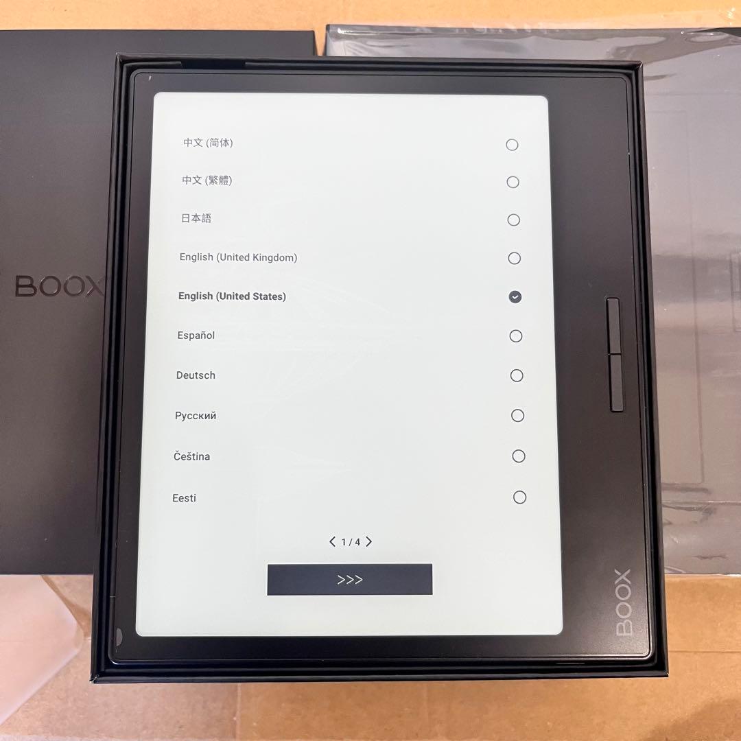 BOOX Page 7 ONYX 電子ペーパー EInkタブレット