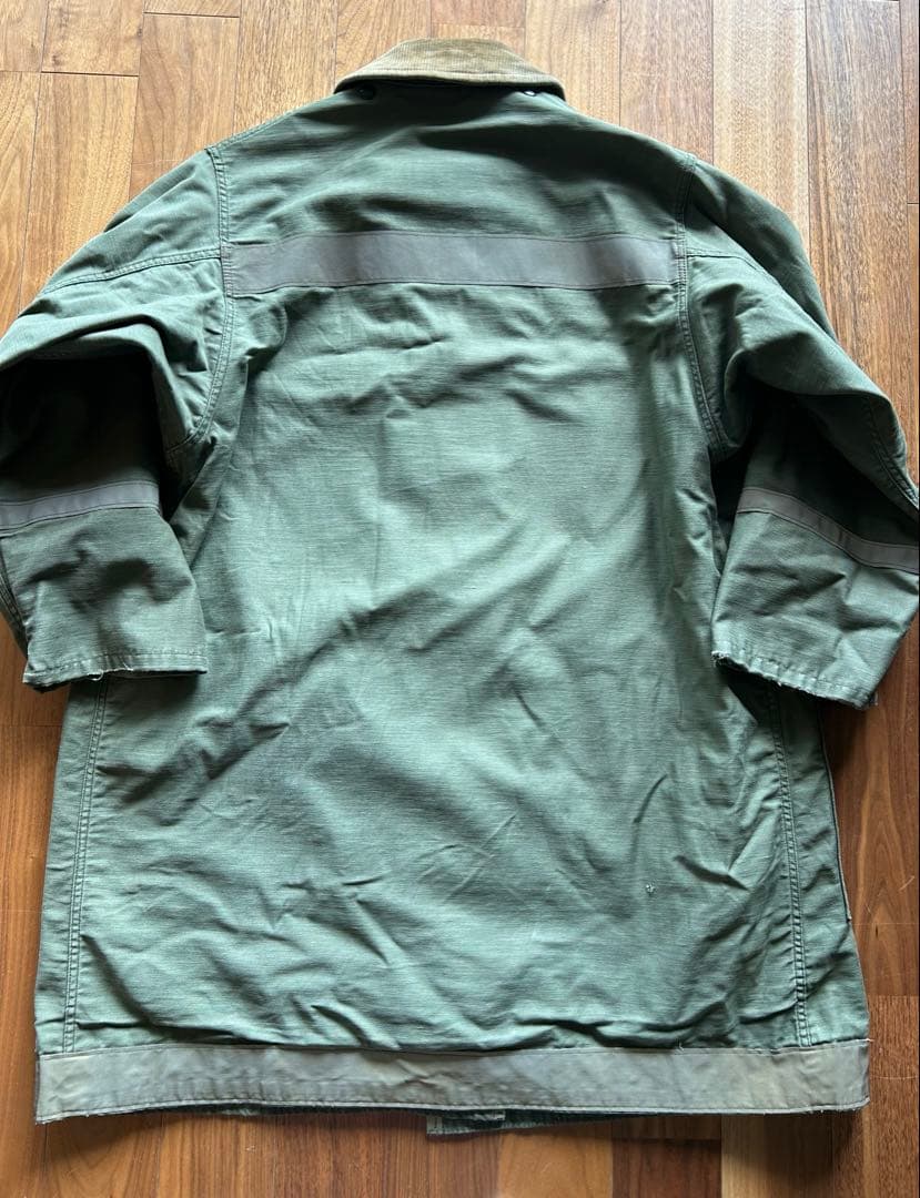 アメリカ軍　ファイヤーマンコート　ヴィンテージ