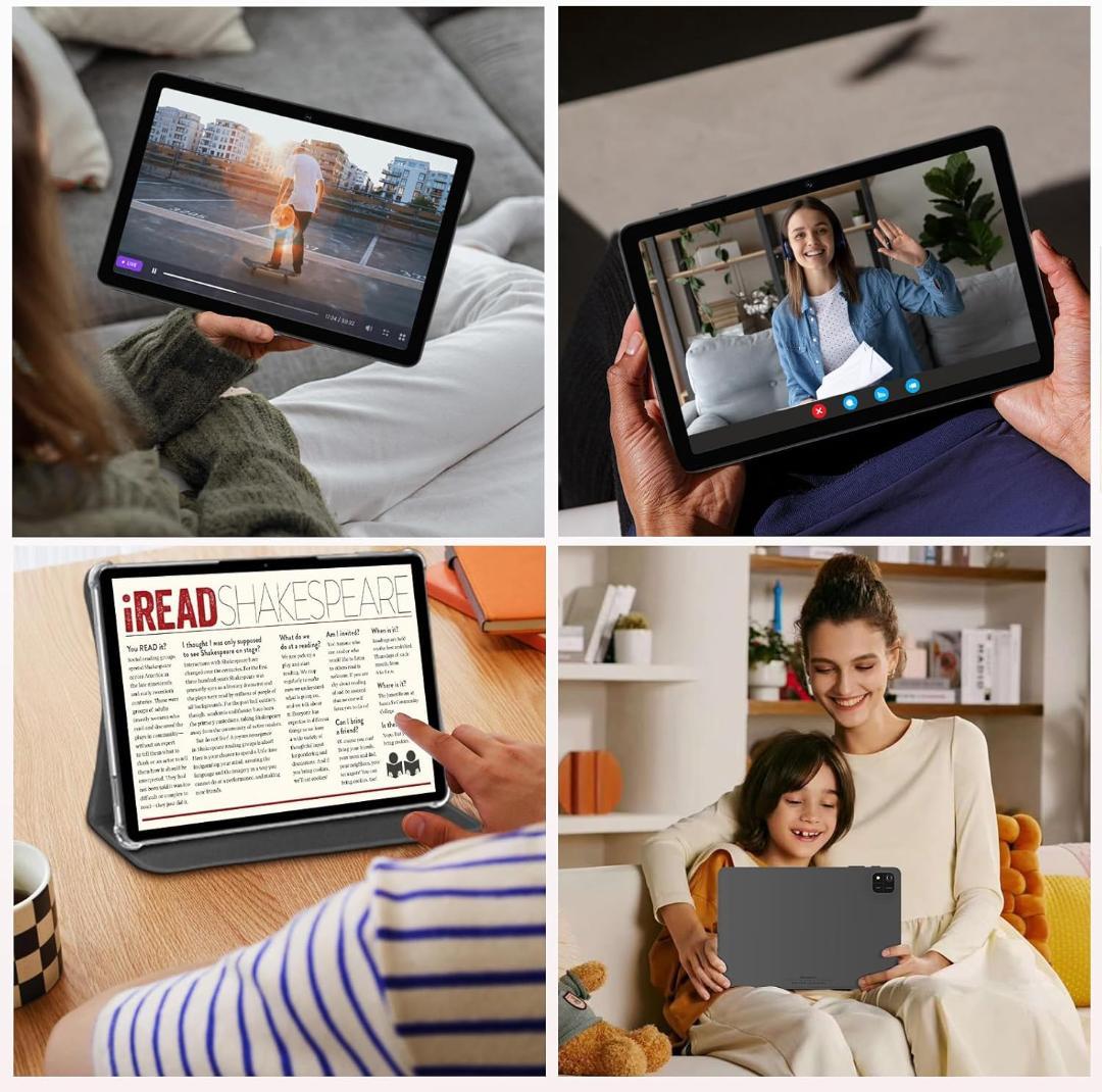 【訳あり】Android 16 タブレット10インチ wi-fiモデル 新品 黒