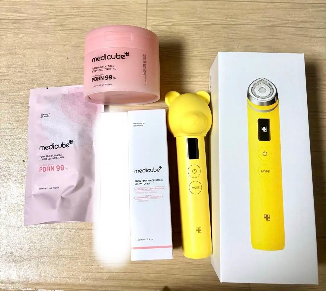 メディキューブAGE-R ブースタープロ　くまさんキャップ付き　美品