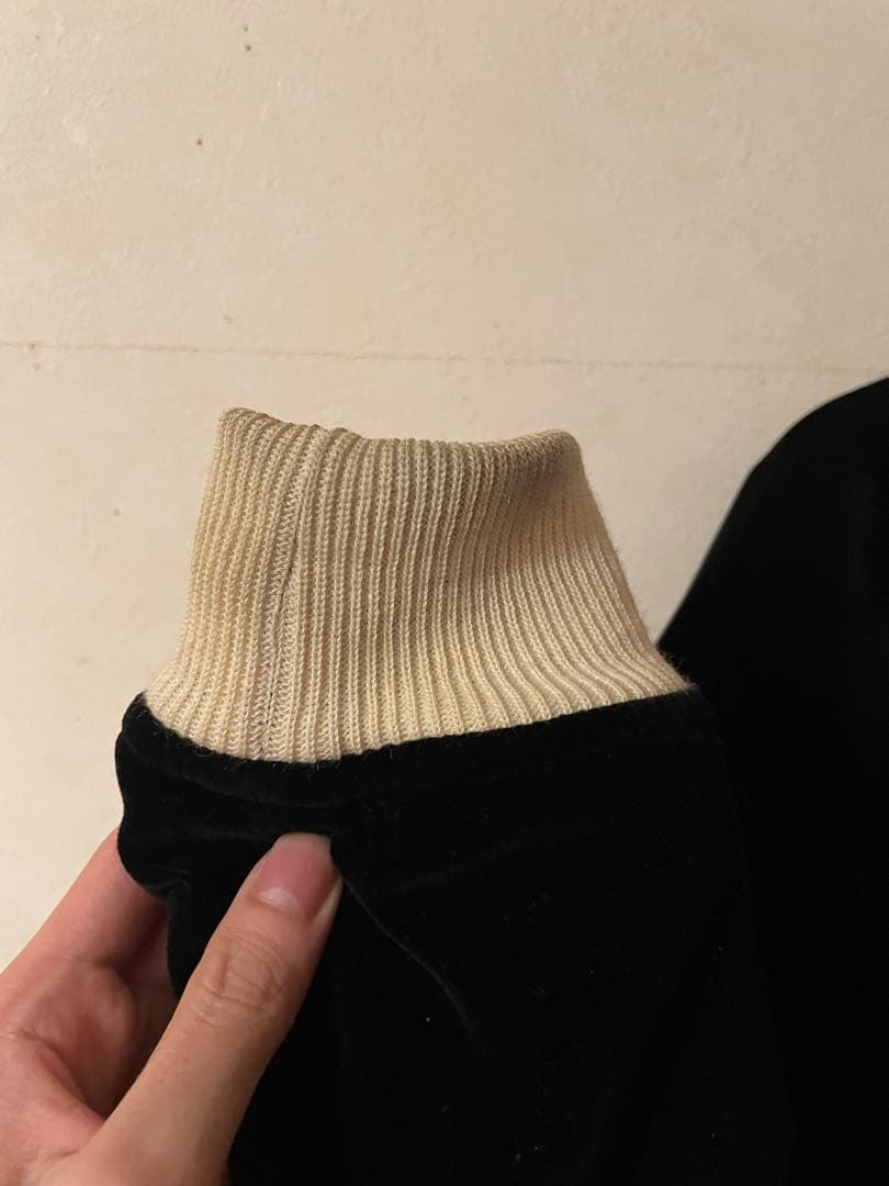 ワコマリア　ウルフズヘッド　スカジャン　ブラック　別珍