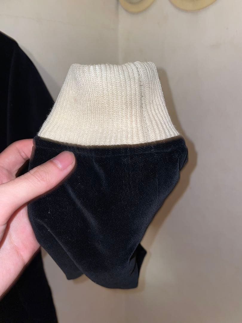 ワコマリア　ウルフズヘッド　スカジャン　ブラック　別珍