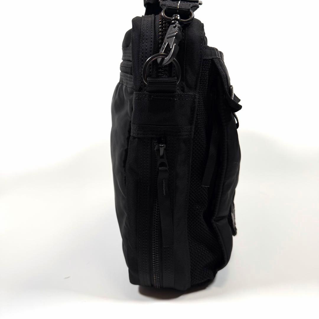 【極美品】ハーヴェストレーベル　ビジネスバッグ　2way カスタム　ブラック