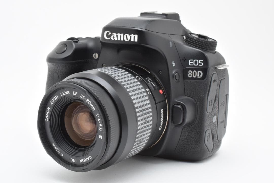 キャノン EOS80D＋EF35-80mm F4-5.6III カメラ