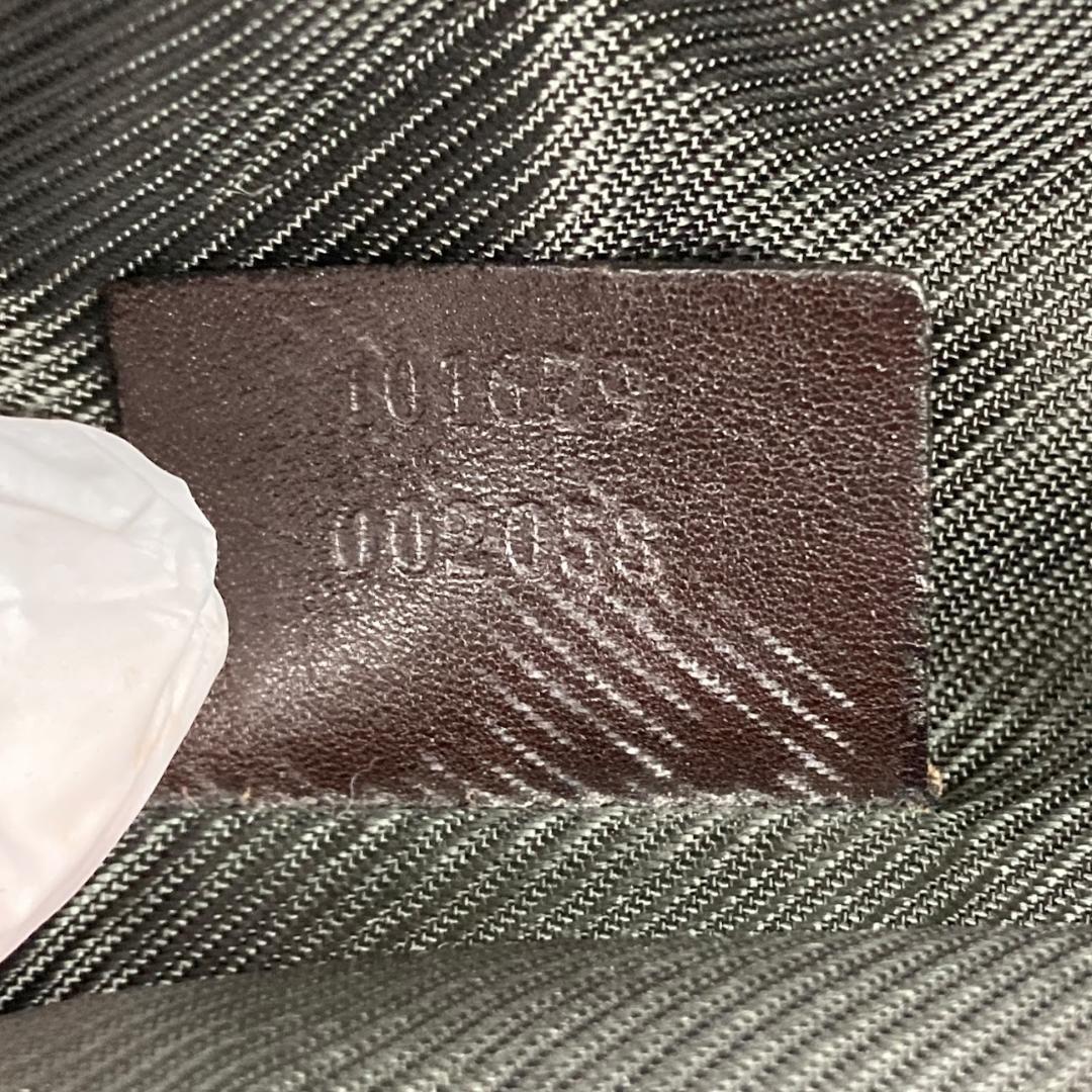 GUCCI グッチ ボディバッグ GGキャンバス レザー 101679 茶系