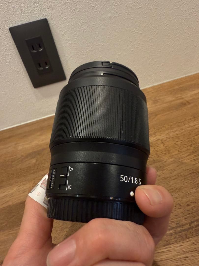 NIKON NIKKOR 50mm f1.8 Sレンズ ZXii プロテクター付