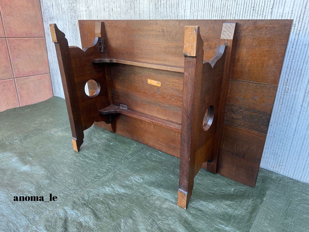 【ローテーブル】松本民芸家具　和家具　折り畳み座卓　ジャパンヴィンテージ◎