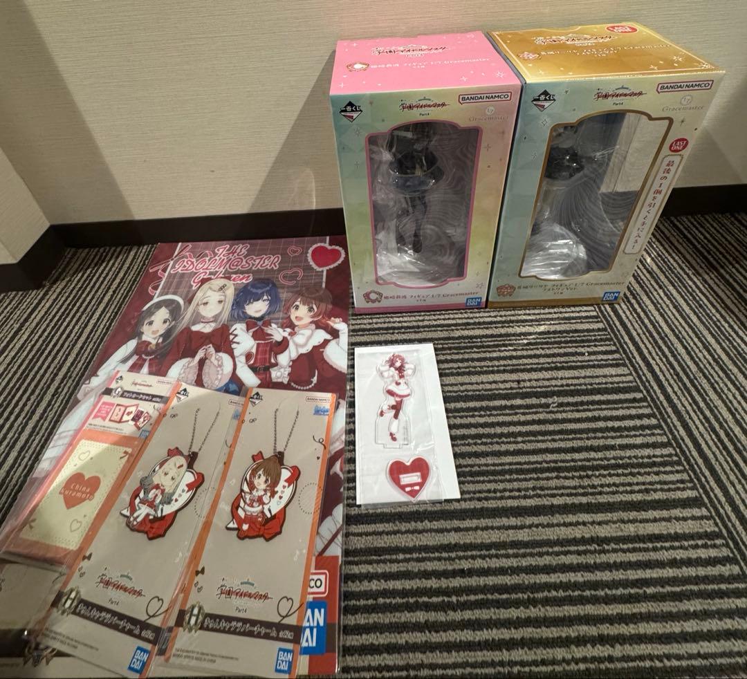 一番くじ 学園アイドルマスター C賞 ラストワン賞 フィギュア おまけ5点