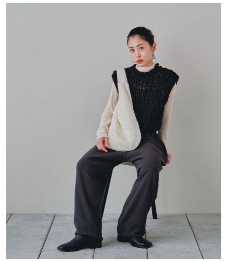 トゥデイフル　チャンキーハンドニット