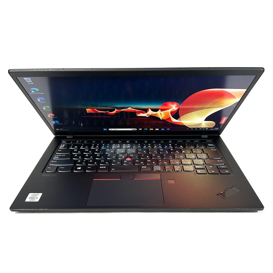 美品 Lenovo X1 Carbon Gen8 バッテリー超良好 Office