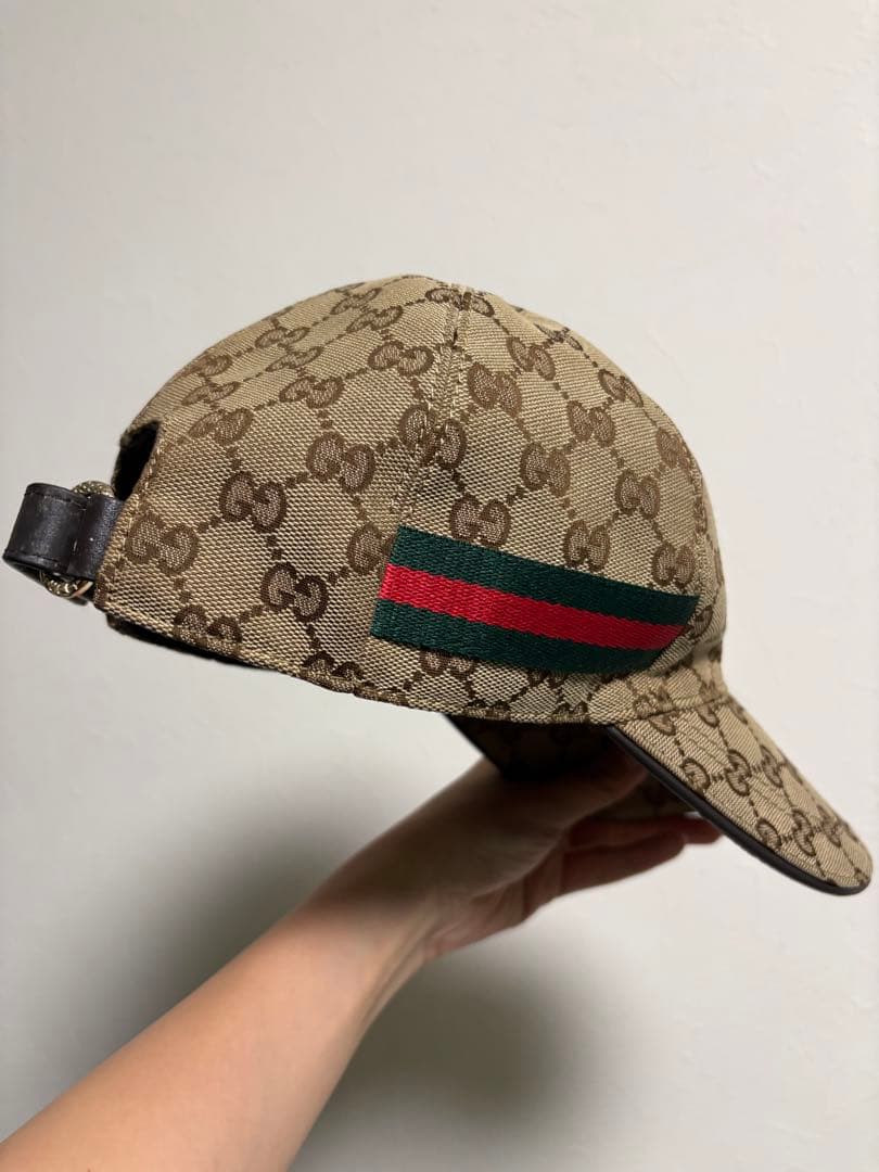 【値下げ】Gucci GGパターン ベースボールキャップ