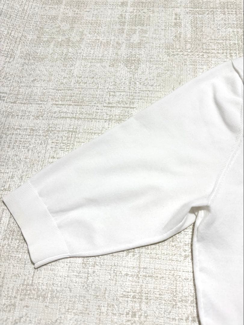 【美品】CABaN ファインポリエステル ハーフスリーブポケットカーディガン