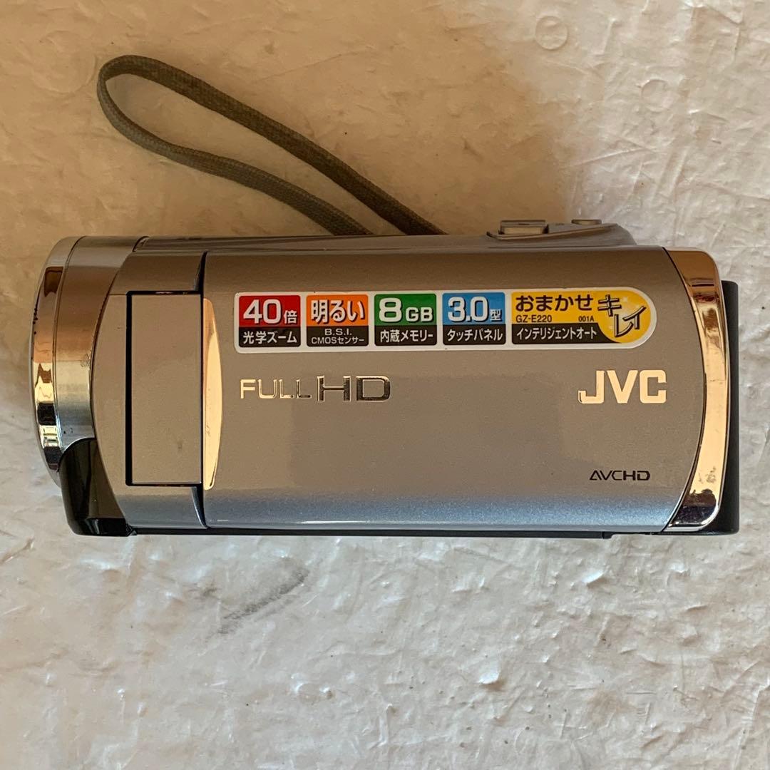 JVC Everio GZ-E220-S ビデオカメラ