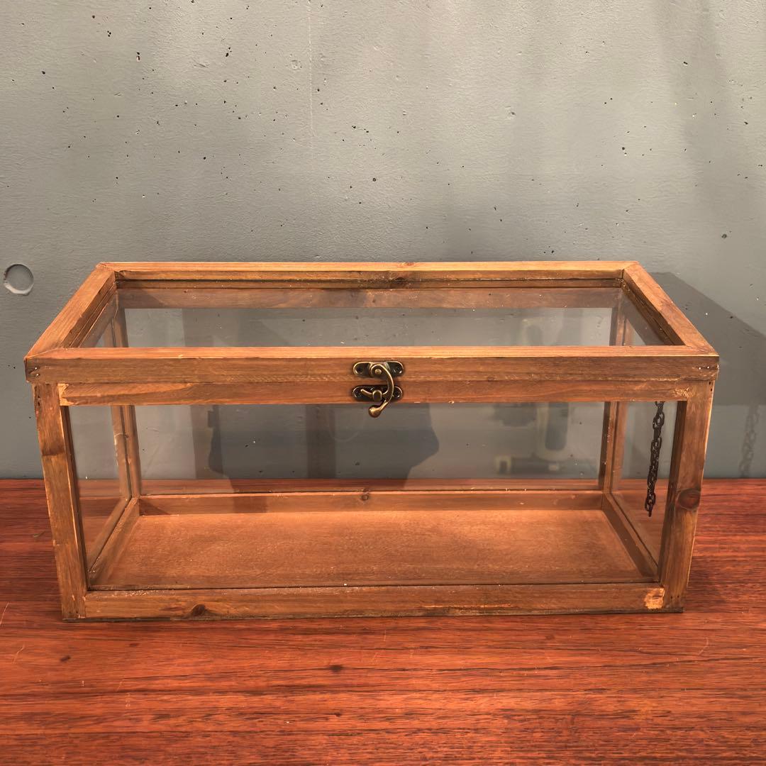 アンティーク風　ショーケース　ボックス　コレクションケース