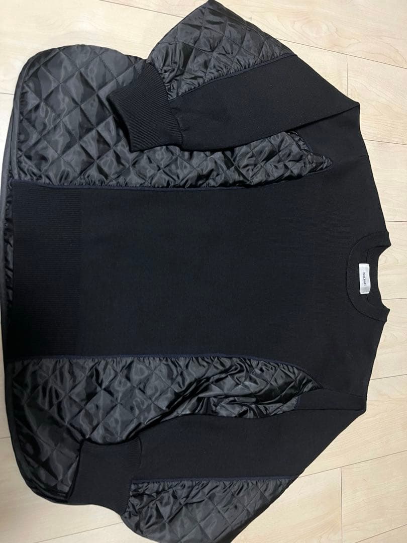 【美品・送料込】値下げ！マチャット　MACHATT キルティングドッキングニット