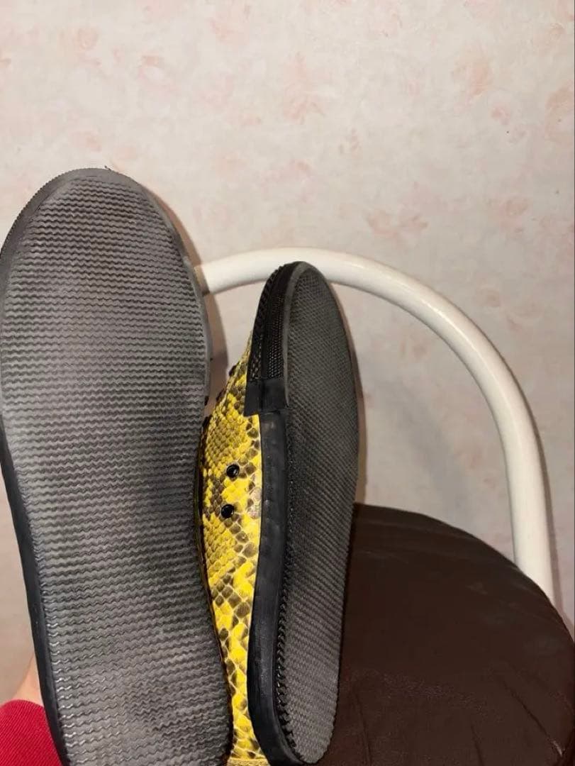 ジルサンダー　パイソン柄　スニーカー　サイズ40