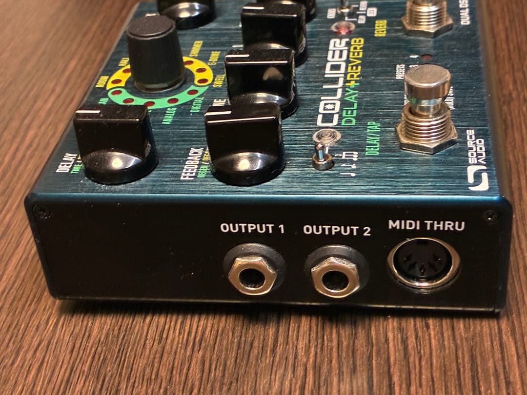 ギター SOURCE AUDIO COLLIDER DELAY+REVERB