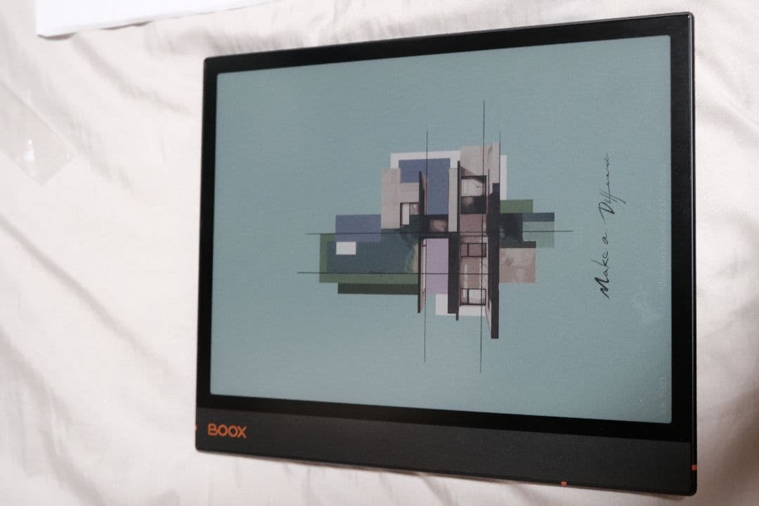 BOOX Note Air 3C 本体+純正カバー+ペン付き (使用頻度少)