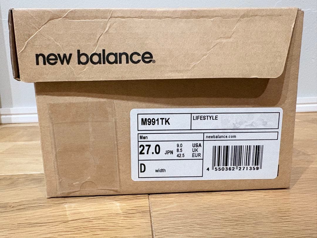 ニューバランス　M991TK