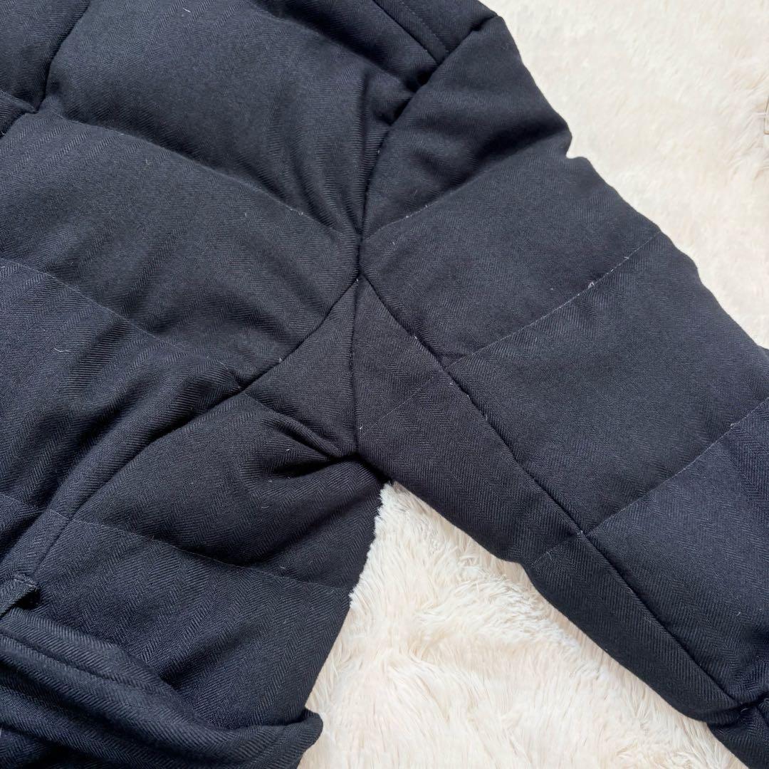 高級✨マッキントッシュフィロソフィー ベルト付きダウンコート フード　38