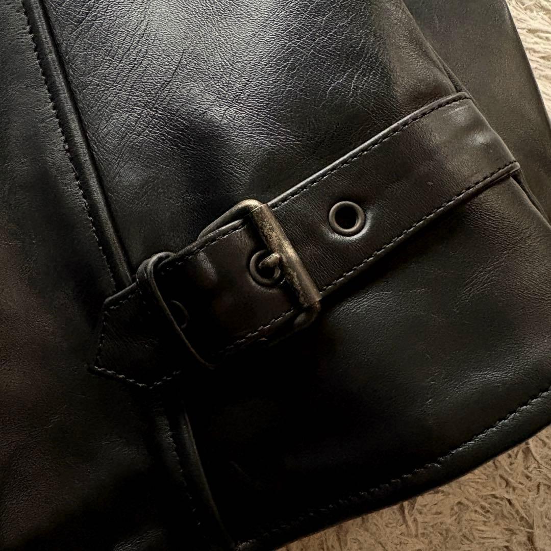 ★ホースハイド 3Ⅼ★ WIND ARMOR シングル ライダース 韓国 黒