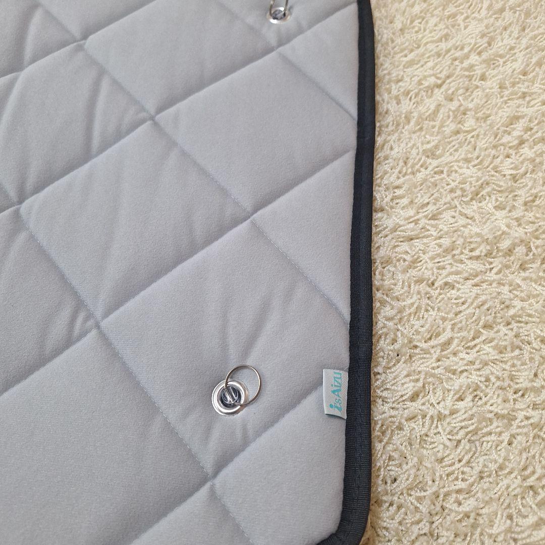 新品未使用カムロードアイズシエードフロントカバー グレー 3枚セット