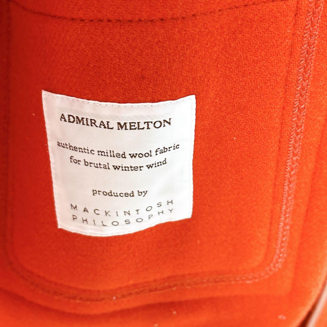 マッキントッシュ　ロング　ダッフルコート アドミラル メルトン　ウール　カシミヤ
