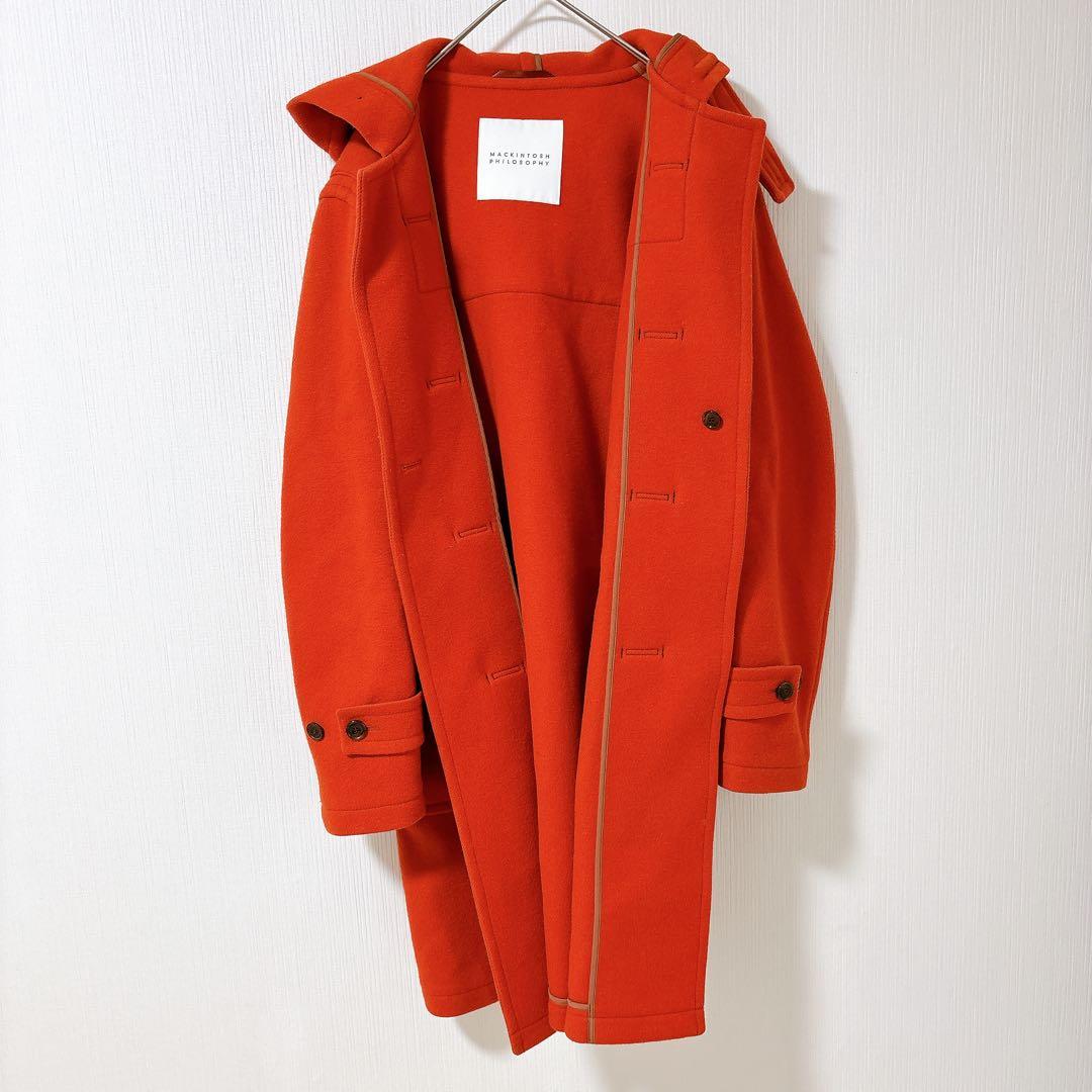マッキントッシュ　ロング　ダッフルコート アドミラル メルトン　ウール　カシミヤ