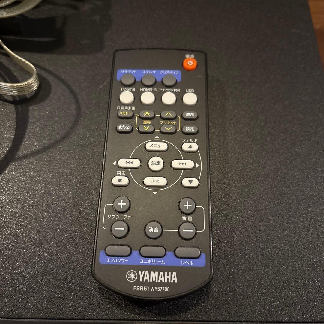 YAMAHA SR-301 AVアンプ サウンドバー付