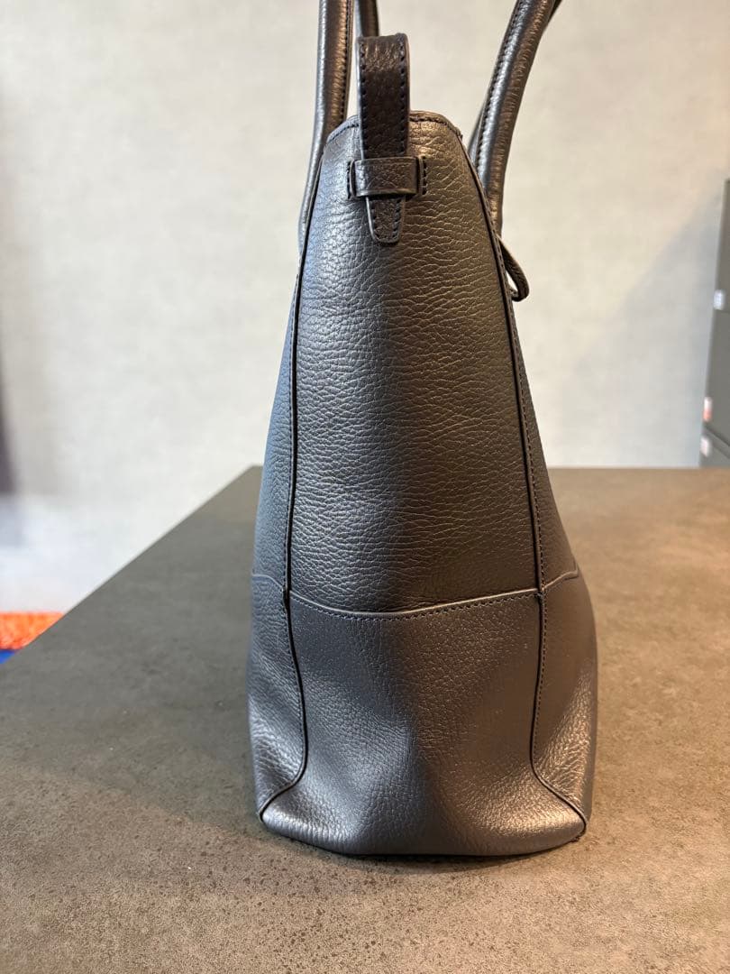 SAC`S BARで購入 濃紺レザー トートバッグ