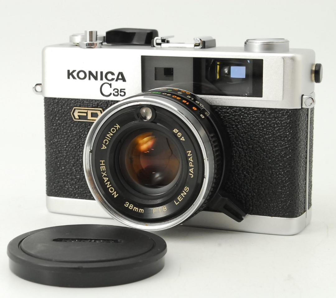 【露出計動作】 KONICA C35 FD レンジファインダー フィルムカメラ