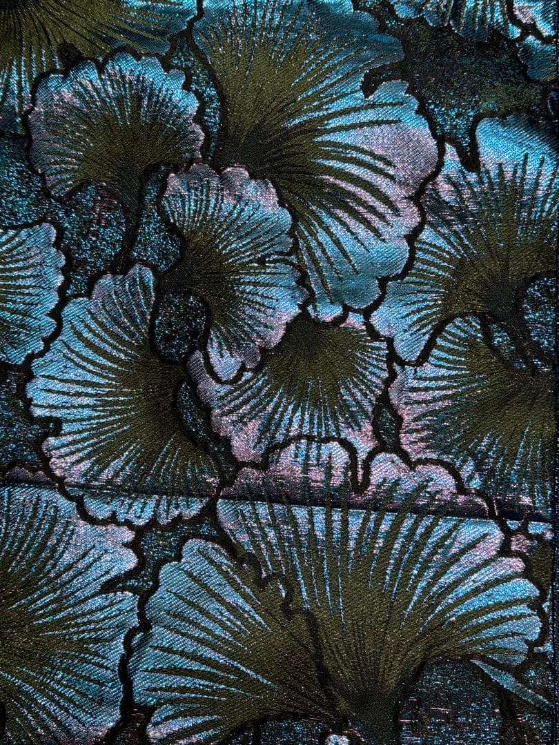 なの　大人兵児帯【ブルーコンパクタ】【夢想花】セット