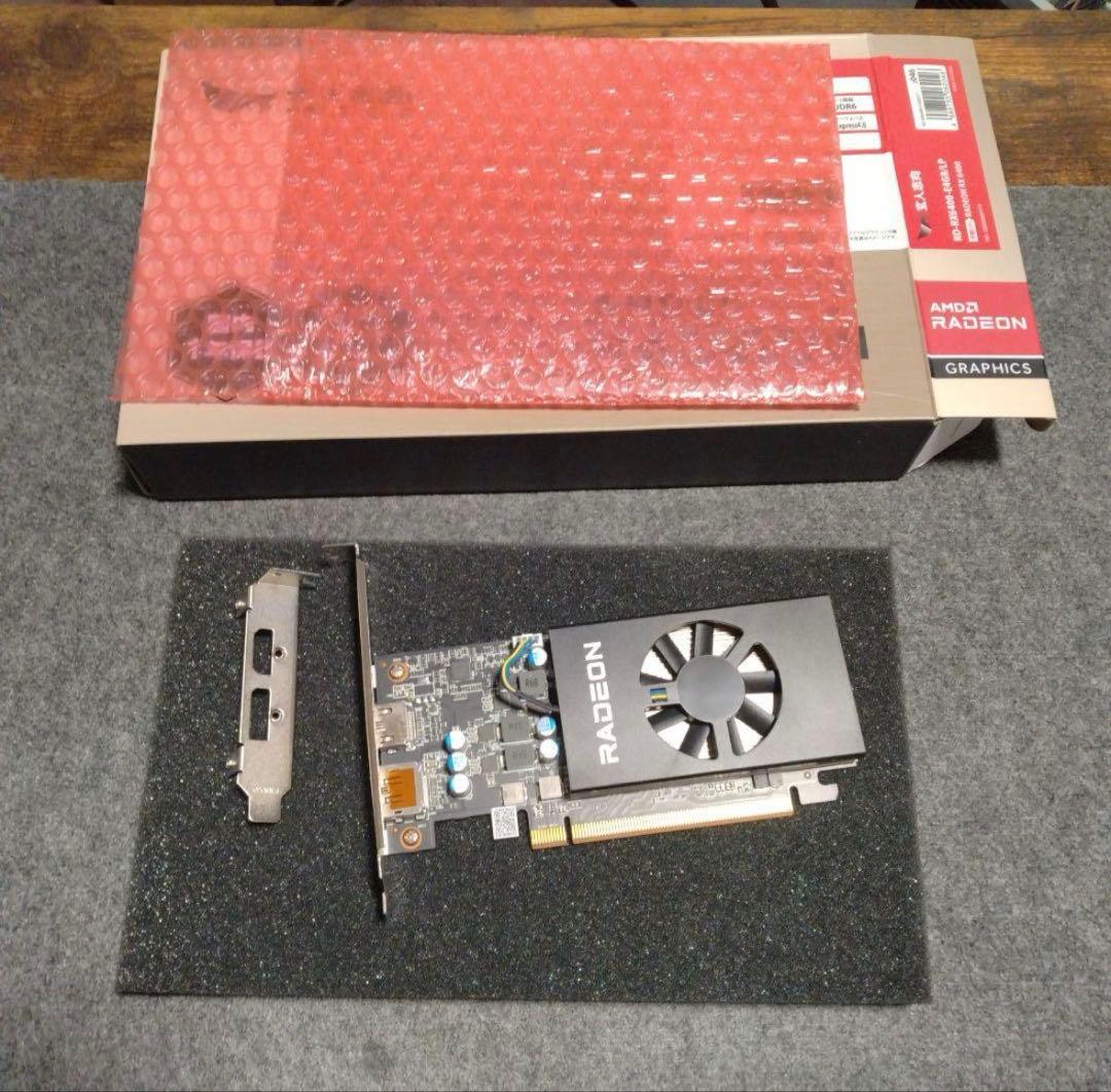 AMD Radeon RX6400 LP 4GB ロープロファイル 十月末まで