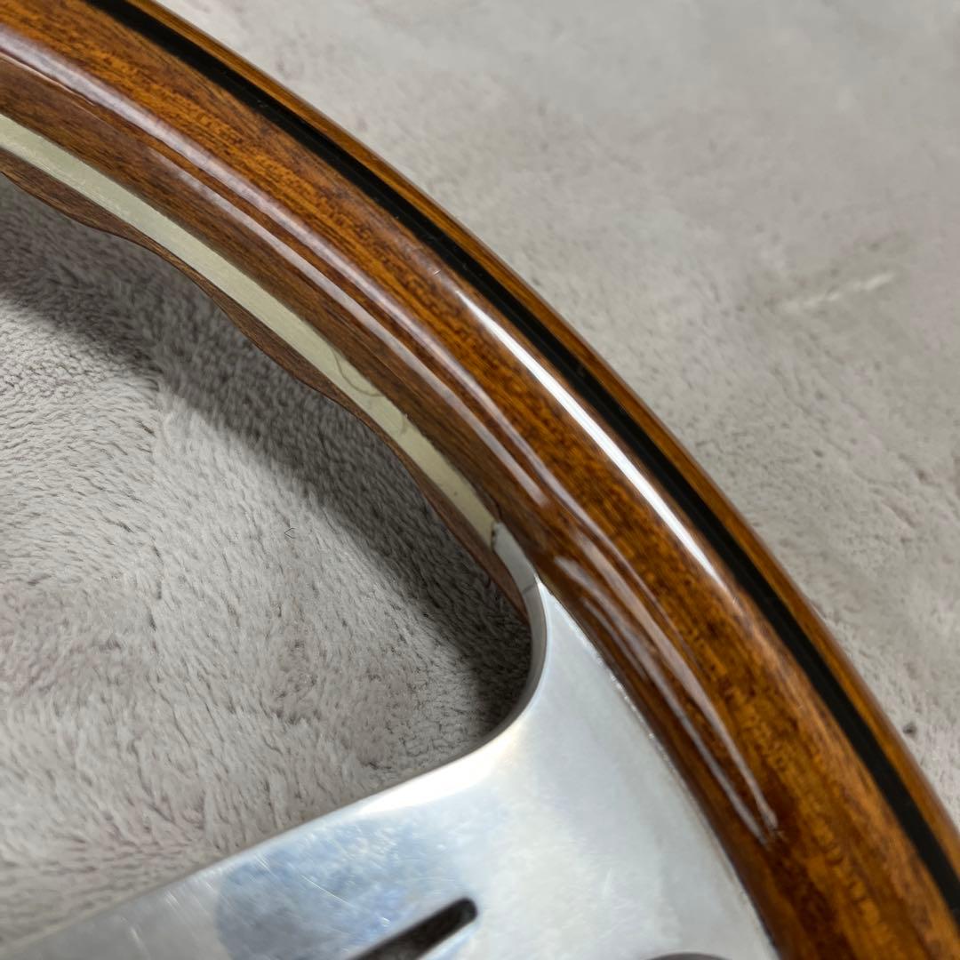 ナルディ　ウッドステアリング　36パイ