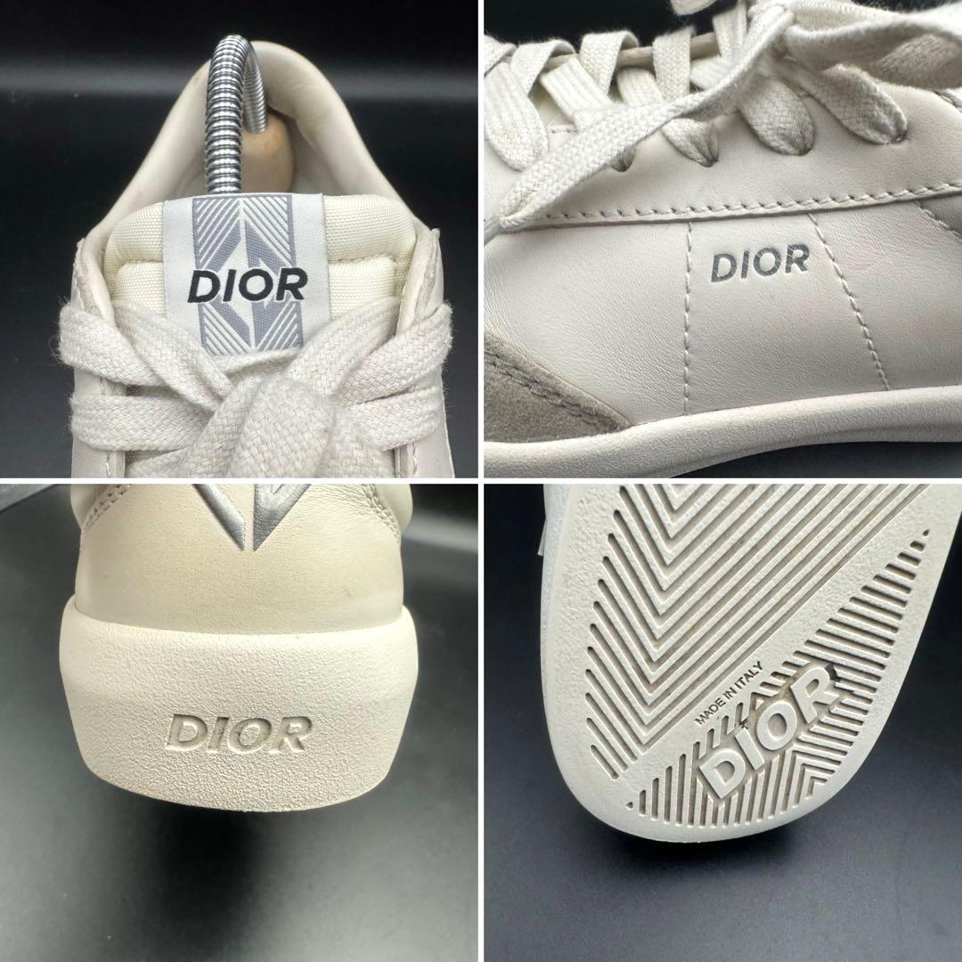 【極美品】ディオール オム スニーカー B101 24ss CDロゴ ベージュ
