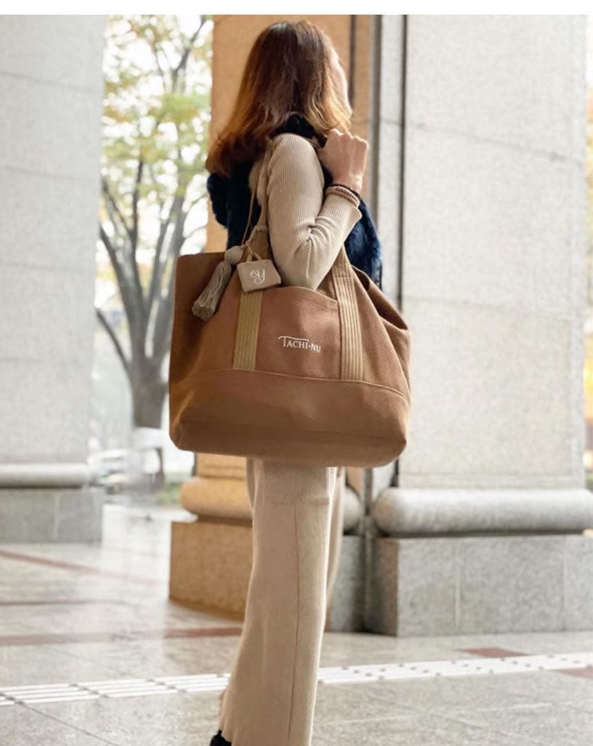 【ちゃくら品】TACHI-NU タチヌBASICトートバッグLサイズ
