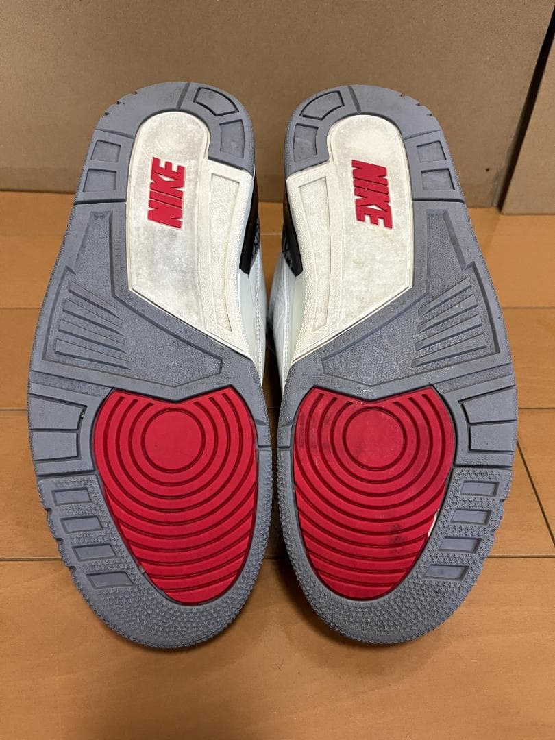 エア ジョーダン 3 レトロ　26.5　ホワイト/グレー/ブラック