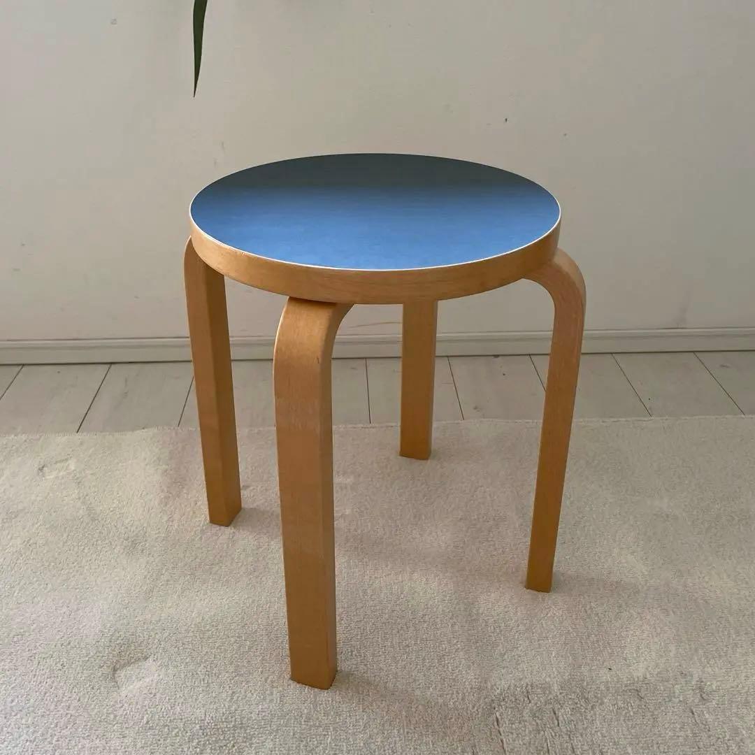 【限定品】アルテック スツールE60 ハニー・ダークグリーンリノリウム