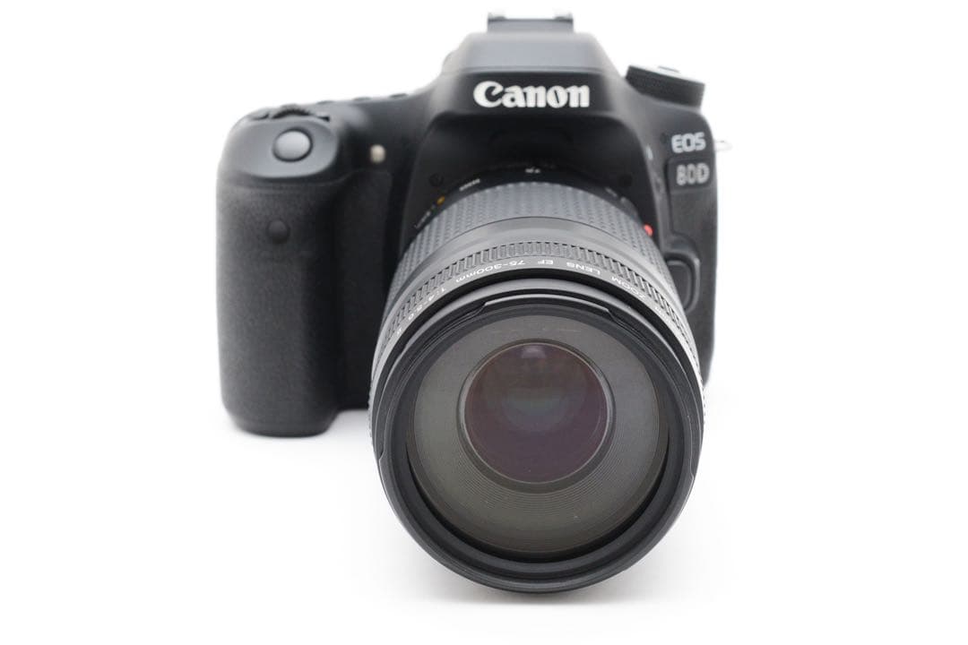 保証付き☆デジタル一眼レフカメラ☆Canon EOS 80D望遠レンズセット