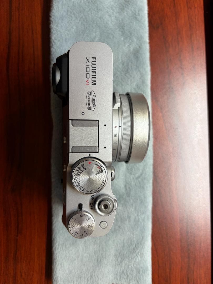 FUJIFILM X100Ⅵ シルバー 日英版 付属品多数 シャッター回数100