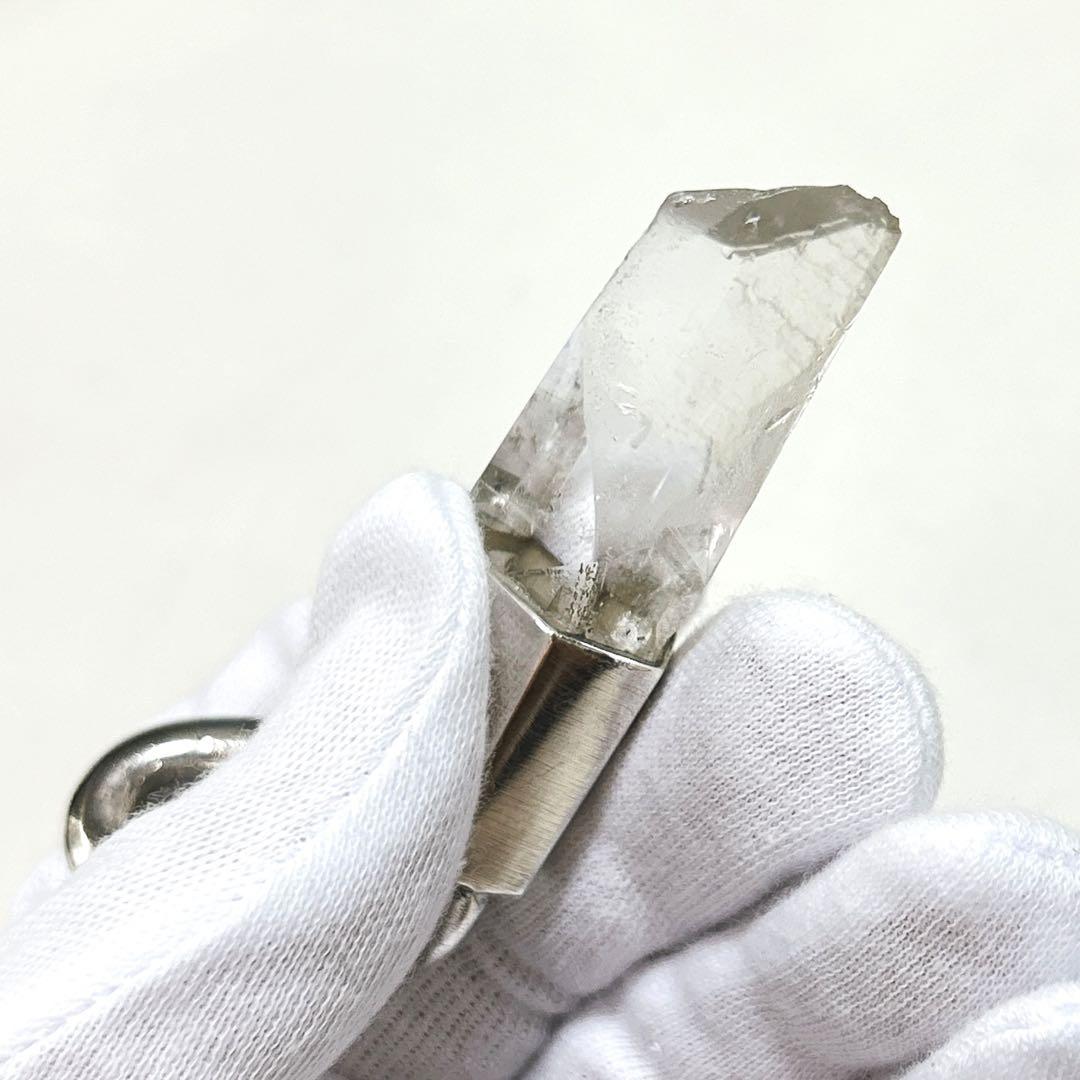 は*ら様 パーツオブフォー タリスマン 極太クリスタル 天然水晶 ネックレス 魔