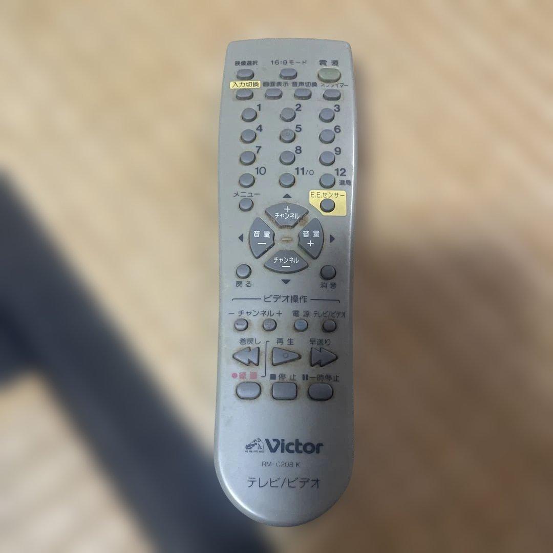 Victor（ビクター）ブラウン管テレビ AV-21K3 リモコン付き