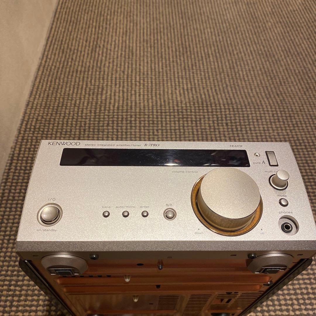 KENWOOD ステレオ アンプ・チューナー R-7PRO ジャンク