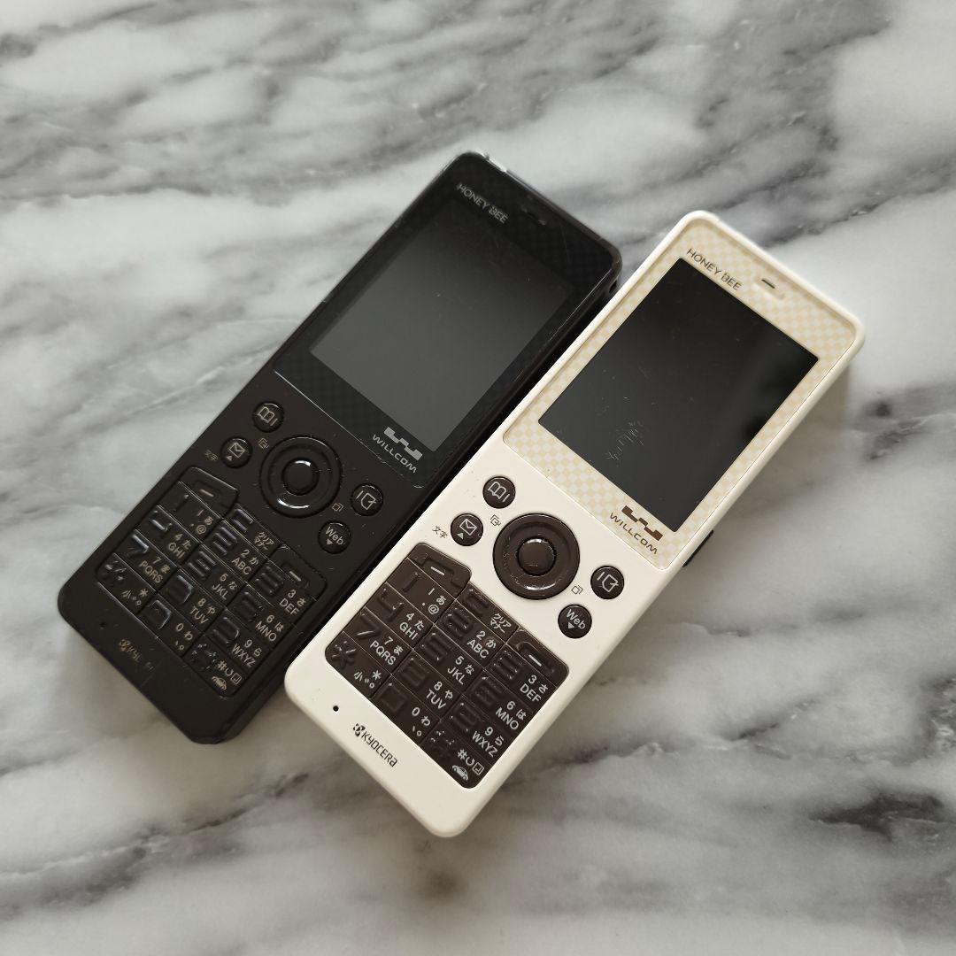 わけあり　WILLCOM　HONEY BEE　2個セット　ウィルコム　ハニービー