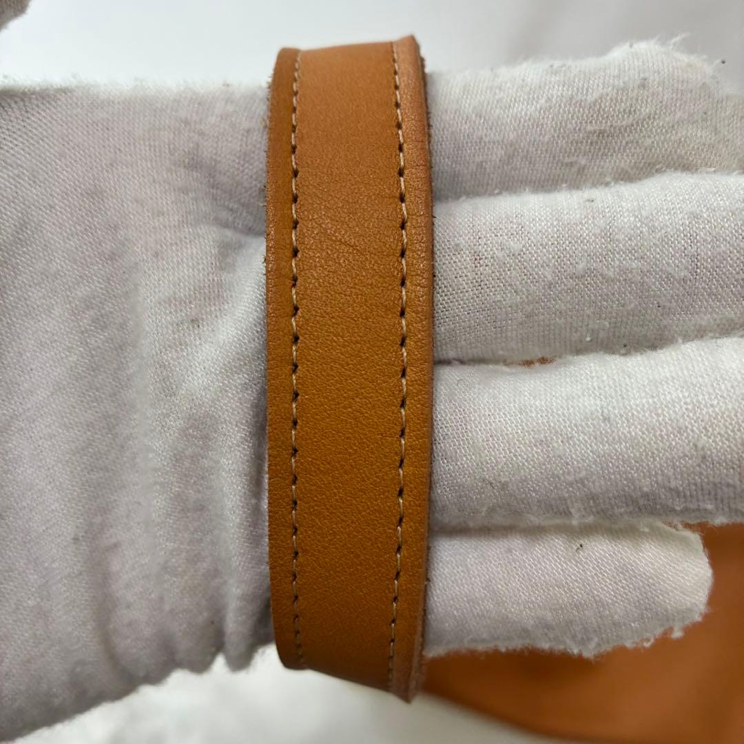 【美品/付属品完備】オールドコーチ 4714 ショルダーバッグ 巾着 レザー 茶