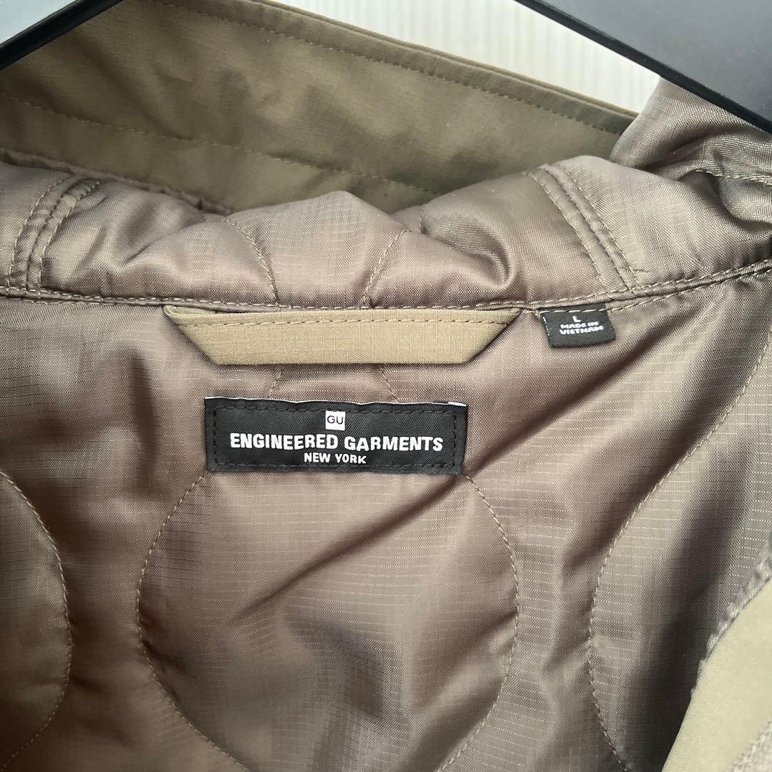 新品GU ENGINEERED GARMENTSパデッドシェルパーカ L