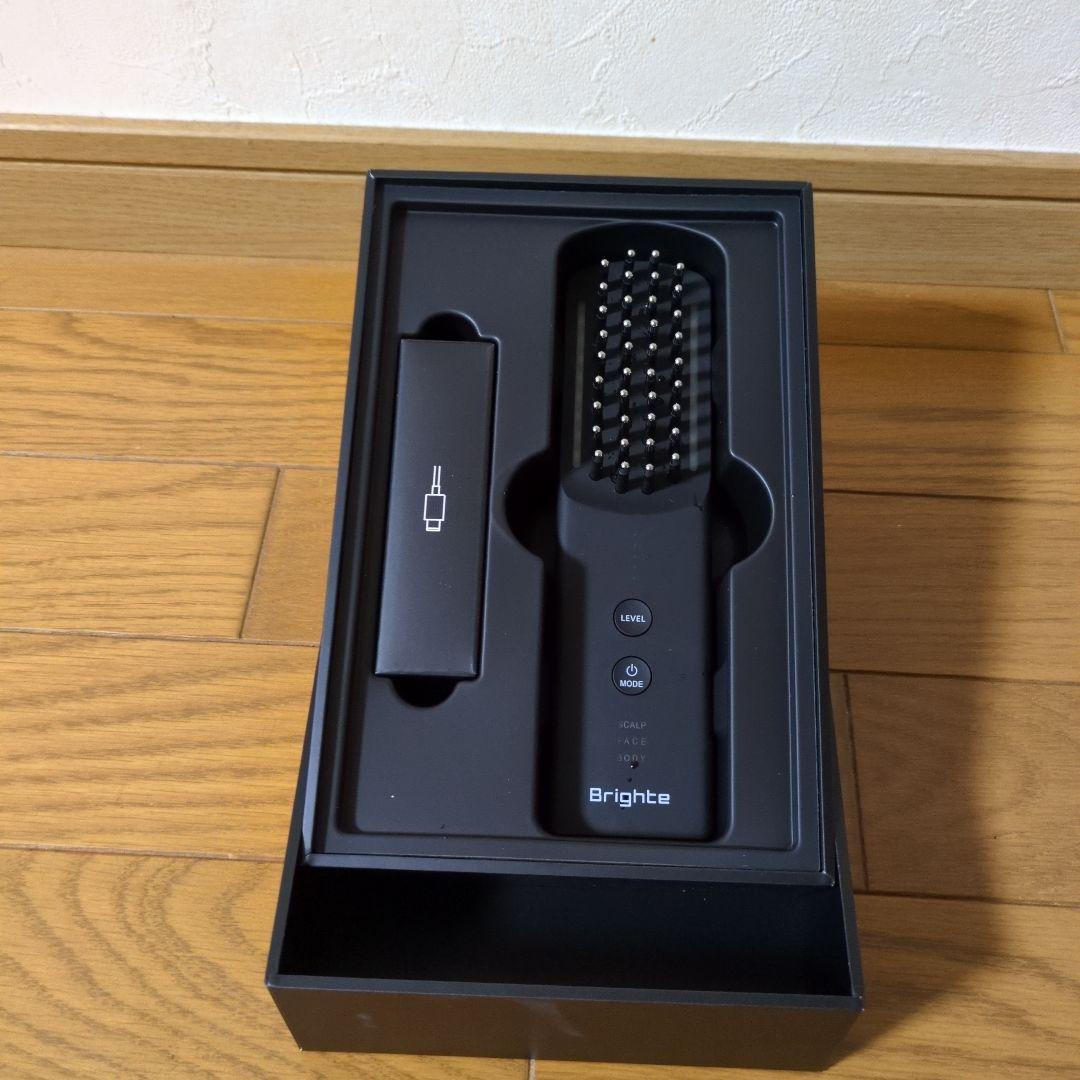 Brighte 美顔器 コーム付き ヘアケアスプレー